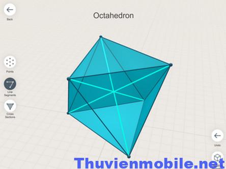 App vẽ hình học không gian - Shapes 3D