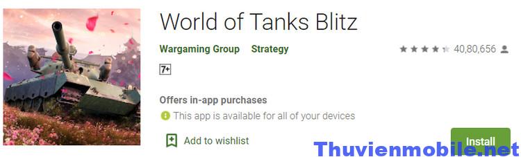 Game World of Tanks Blitz 