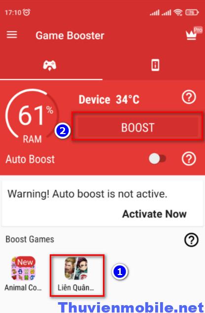 App tăng tốc chơi game mobile - 3