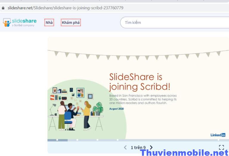 Chia sẻ tài khoản Slideshare Premium miễn phí Update 2022