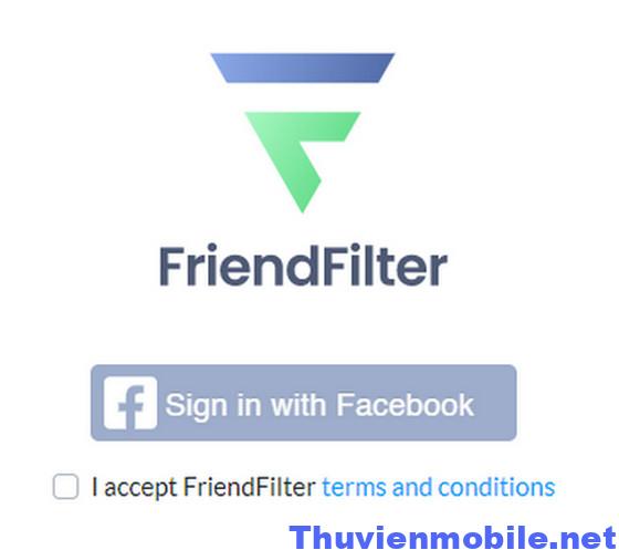 App lọc bạn bè trên facebook trên điện thoại