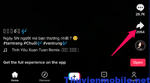 Tải video TikTok không Logo