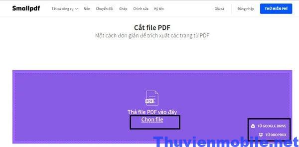 tách file PDF