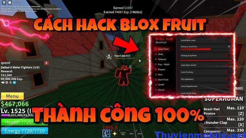 hack blox fruit Cách hack blox fruit chi tiết và mới nhất hiện nay